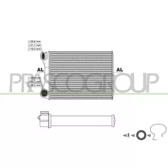 Système de chauffage PRASCO FT133H002