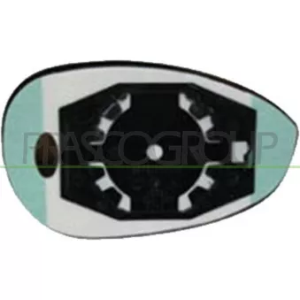 Verre de rétroviseur, rétroviseur extérieur PRASCO FT1387524