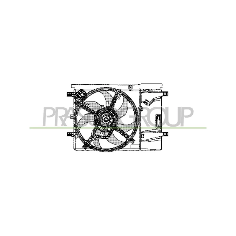 Ventilateur, refroidissement du moteur PRASCO FT342F006