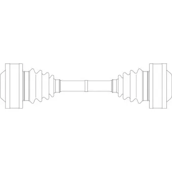Arbre de transmission GENERAL RICAMBI AR3013