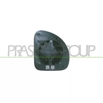 Verre de rétroviseur, rétroviseur extérieur PRASCO FT7157504