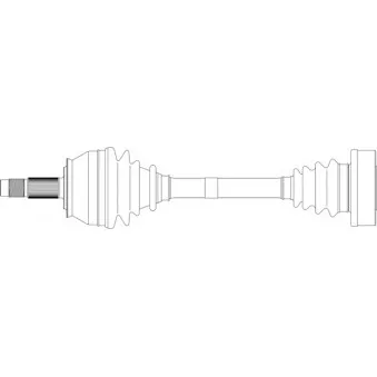 Arbre de transmission GENERAL RICAMBI AR3043
