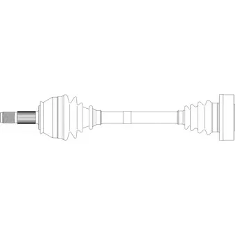 Arbre de transmission GENERAL RICAMBI AR3047