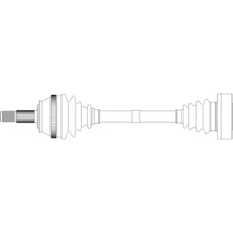 Arbre de transmission GENERAL RICAMBI AR3048