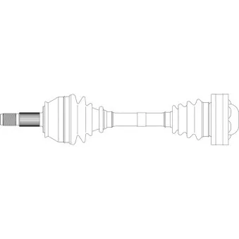 Arbre de transmission GENERAL RICAMBI AR3054