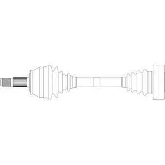 Arbre de transmission GENERAL RICAMBI AR3056