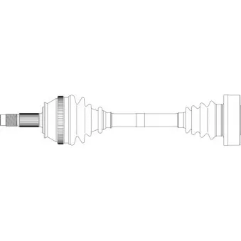 Arbre de transmission GENERAL RICAMBI AR3057