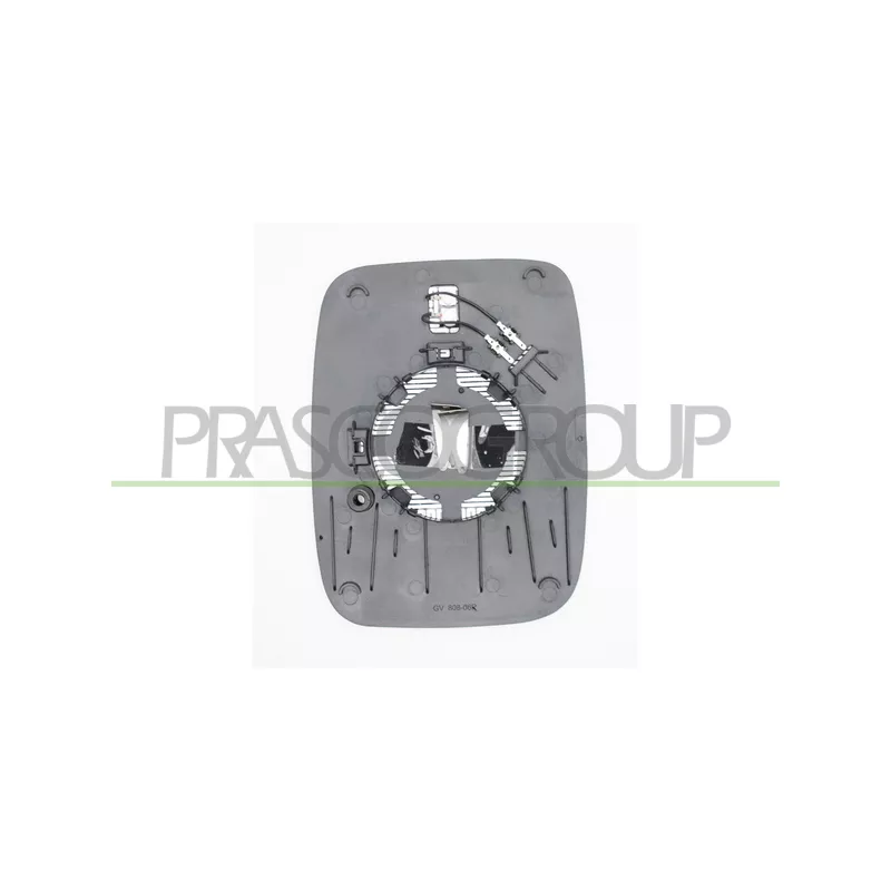 Verre de rétroviseur, rétroviseur extérieur PRASCO FT9007513