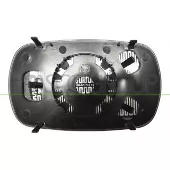 Verre de rétroviseur, rétroviseur extérieur PRASCO FT9087515