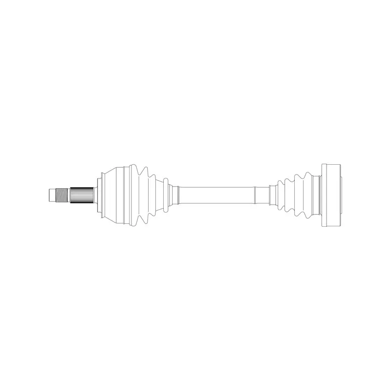 Arbre de transmission avant droit GENERAL RICAMBI AR3091