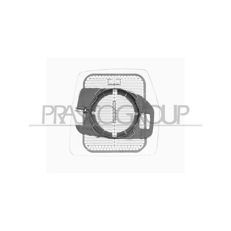 Verre de rétroviseur, rétroviseur extérieur PRASCO FT9217504