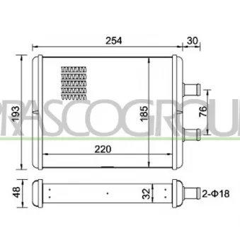 Système de chauffage PRASCO FT927H001