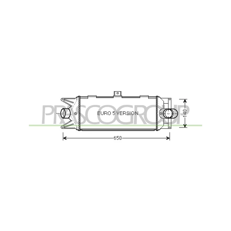 Intercooler, échangeur PRASCO FT928N002