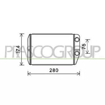 Système de chauffage PRASCO FT930H001