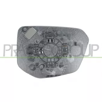 Verre de rétroviseur, rétroviseur extérieur PRASCO HD0467504