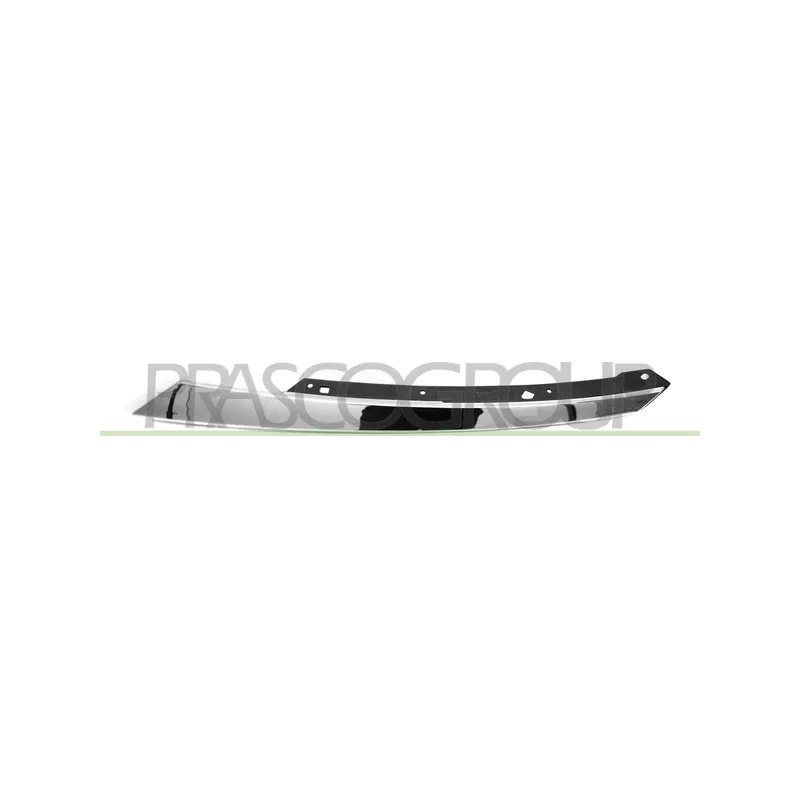 Baguette et bande protectrice, pare-chocs avant gauche PRASCO HD0482204