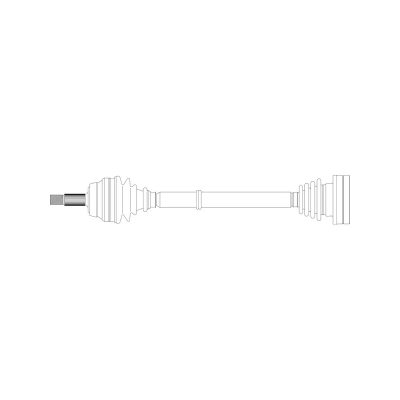 Arbre de transmission avant droit GENERAL RICAMBI AU3070