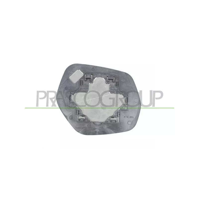 Verre de rétroviseur, rétroviseur extérieur PRASCO HD8047504