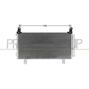 Condenseur, climatisation PRASCO HD834C001
