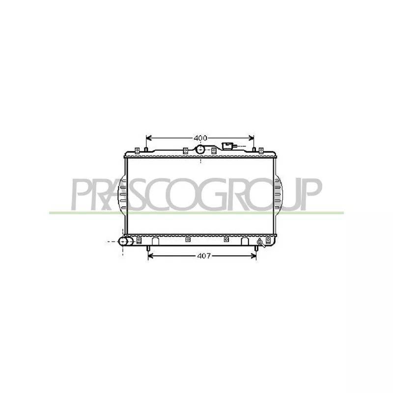 Radiateur, refroidissement du moteur PRASCO HN007R002