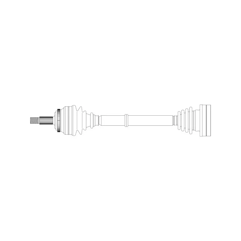 Arbre de transmission avant droit GENERAL RICAMBI AU3207