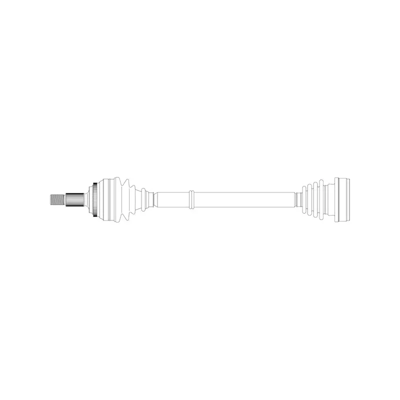 Arbre de transmission avant droit GENERAL RICAMBI AU3285