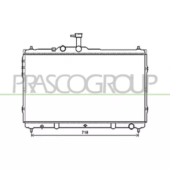 Radiateur, refroidissement du moteur PRASCO HN926R001