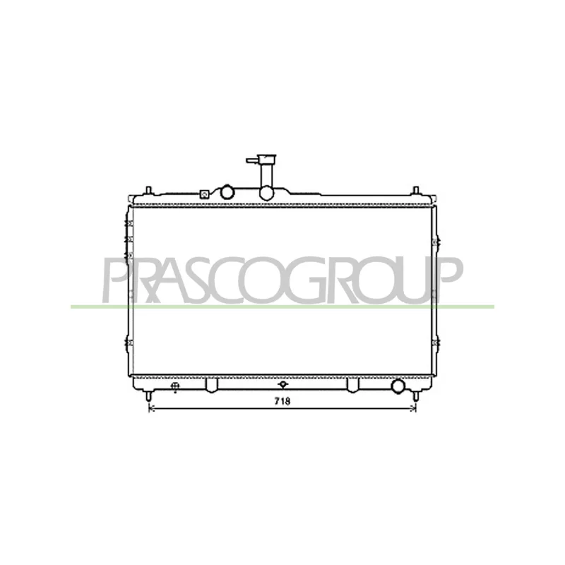 Radiateur, refroidissement du moteur PRASCO HN926R001