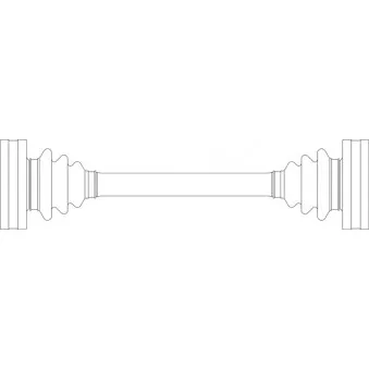 Arbre de transmission GENERAL RICAMBI BW3002