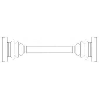 Arbre de transmission GENERAL RICAMBI BW3006