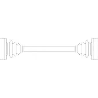 Arbre de transmission GENERAL RICAMBI BW3012