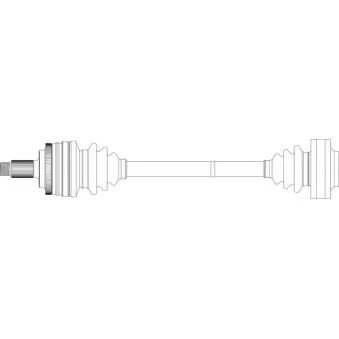 Arbre de transmission GENERAL RICAMBI BW3024