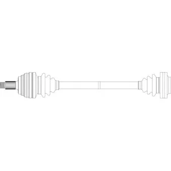 Arbre de transmission GENERAL RICAMBI BW3029