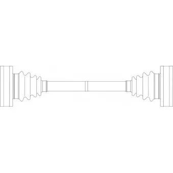 Arbre de transmission GENERAL RICAMBI BW3041