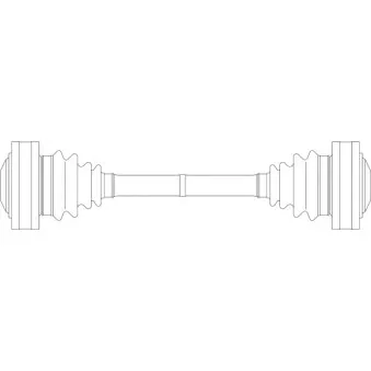 Arbre de transmission GENERAL RICAMBI BW3046