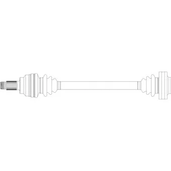 Arbre de transmission GENERAL RICAMBI BW3072