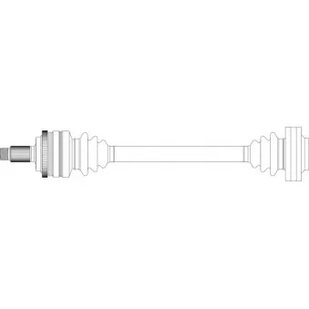 Arbre de transmission GENERAL RICAMBI BW3073