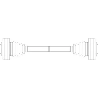 Arbre de transmission GENERAL RICAMBI BW3079