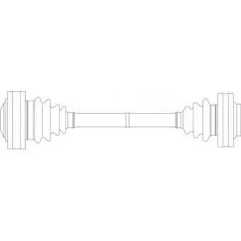 Arbre de transmission GENERAL RICAMBI BW3080