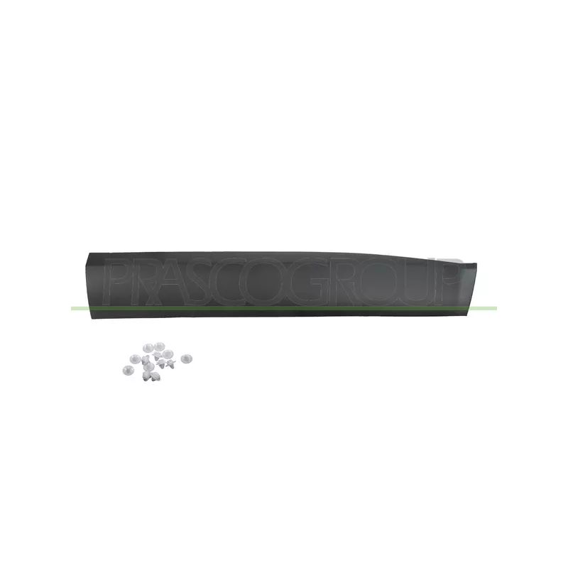 Baguette et bande protectrice, porte avant droit PRASCO JE1001403