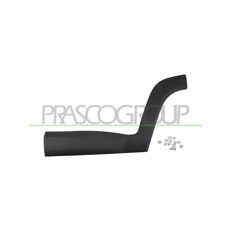 Baguette et bande protectrice, porte arrière gauche PRASCO JE1001454