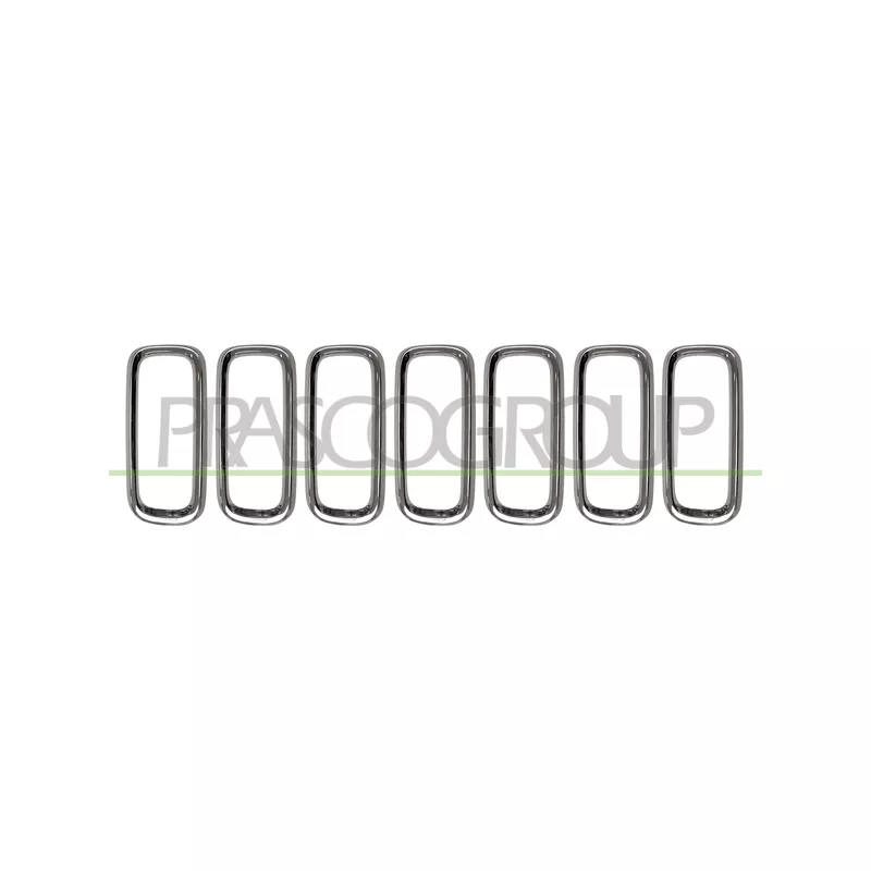 Jeu de baguettes et bandes protectrices, grille de radiateur PRASCO JE1002206