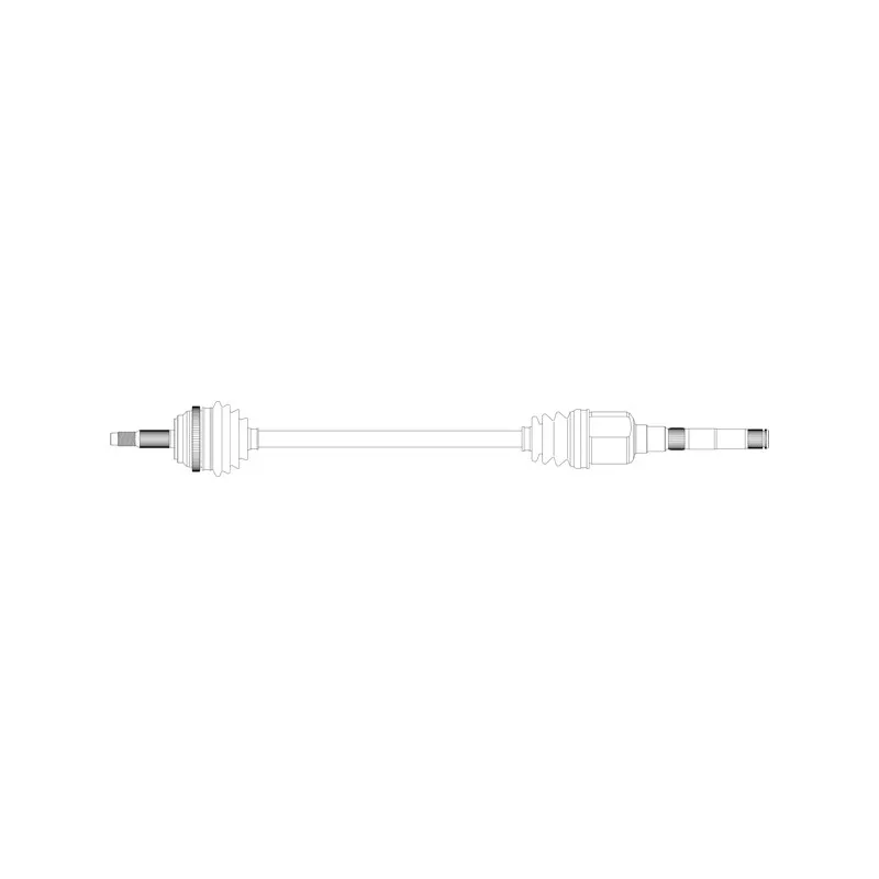 Arbre de transmission avant droit GENERAL RICAMBI CH3022