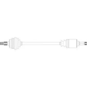 Arbre de transmission GENERAL RICAMBI CI3014