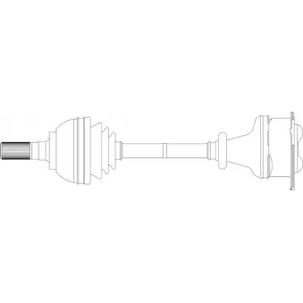 Arbre de transmission GENERAL RICAMBI CI3032