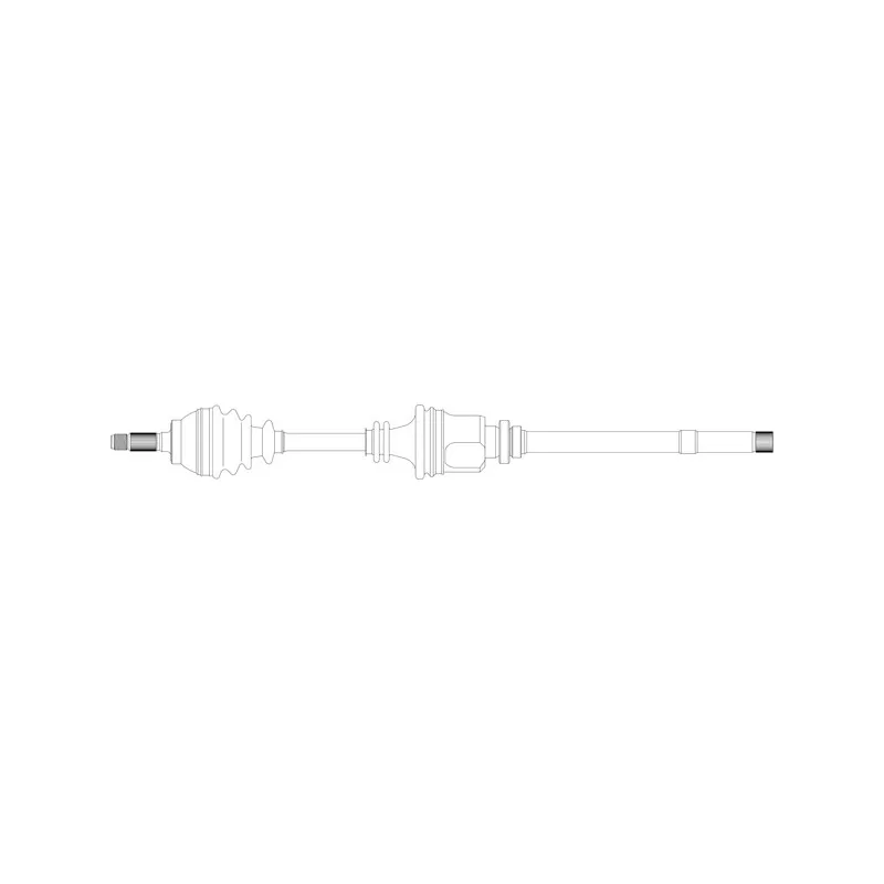 Arbre de transmission avant droit GENERAL RICAMBI CI3041