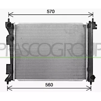Radiateur, refroidissement du moteur PRASCO KI429R001