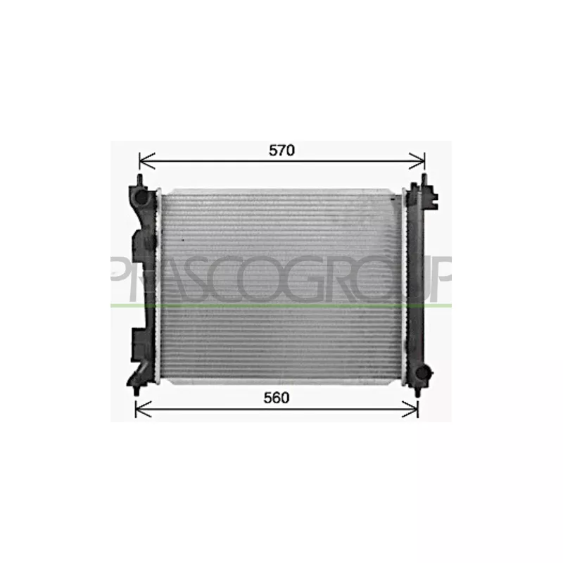 Radiateur, refroidissement du moteur PRASCO KI429R001