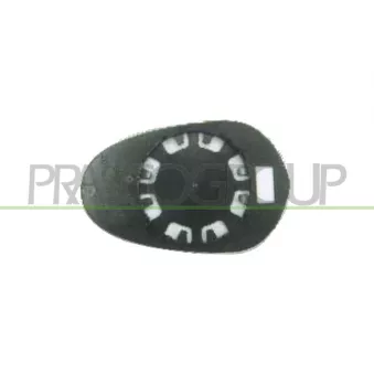 Verre de rétroviseur, rétroviseur extérieur PRASCO LA0027503