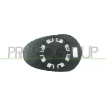 Verre de rétroviseur, rétroviseur extérieur PRASCO LA0027513